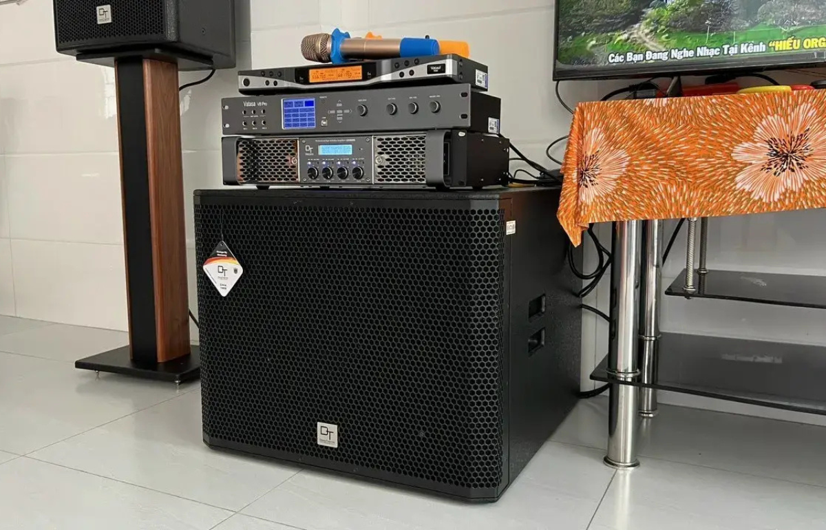 Dàn Âm Thanh Karaoke VIP23: Delta12+T900 New+V8Pro+Lion406+Delta115 - Hình 11