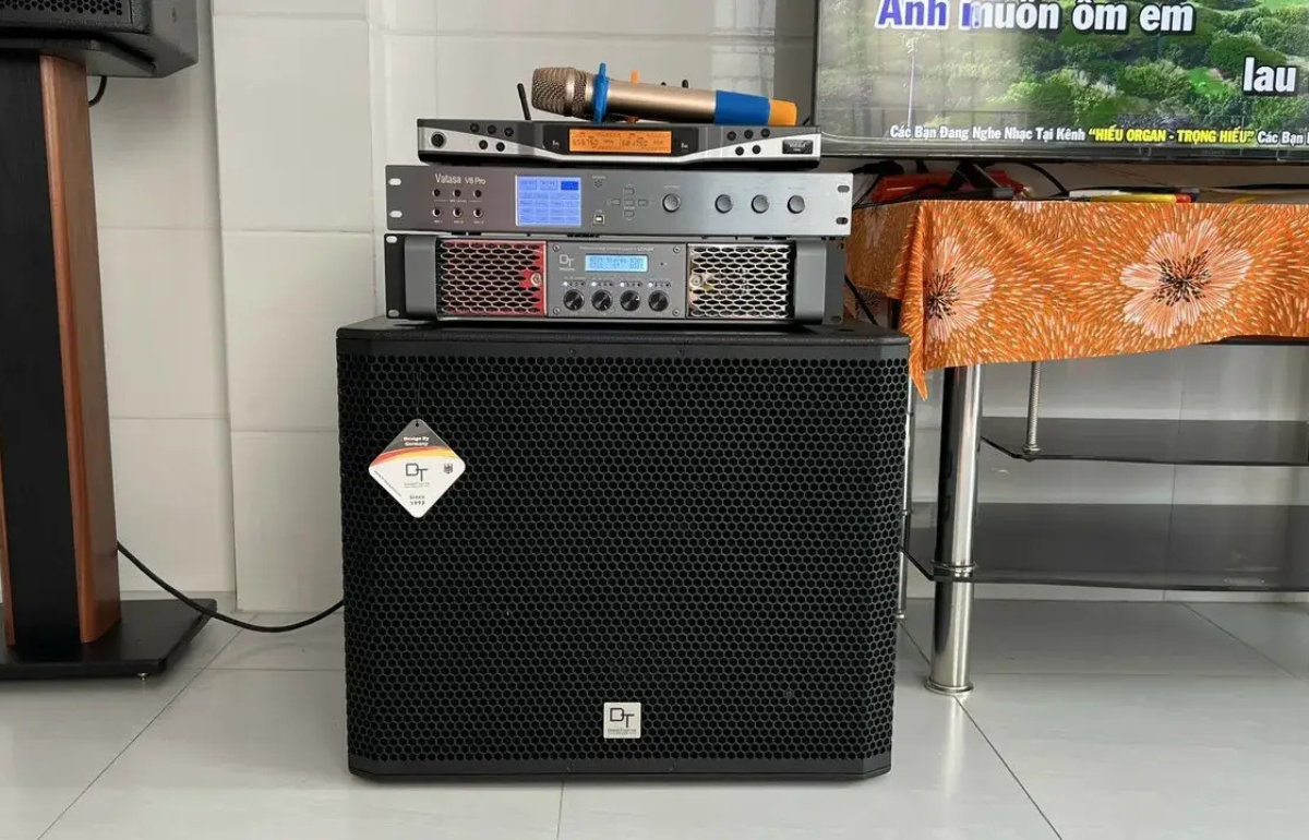 Dàn Âm Thanh Karaoke VIP23: Delta12+T900 New+V8Pro+Lion406+Delta115 - Hình 10